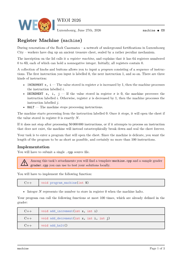 Register Machine